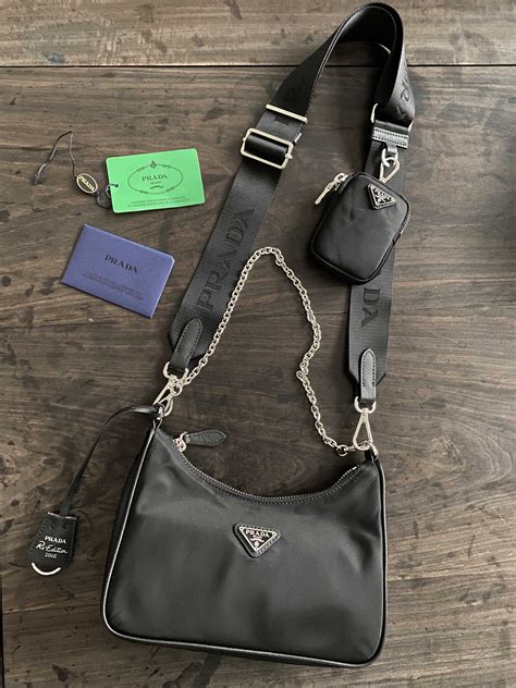 Prada re nylon hobo